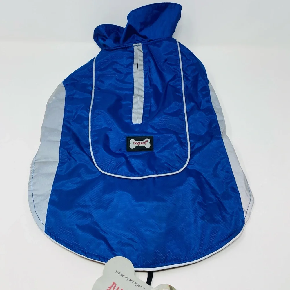 NWT Doglemi Fleece Lined Rainjacket Size Large